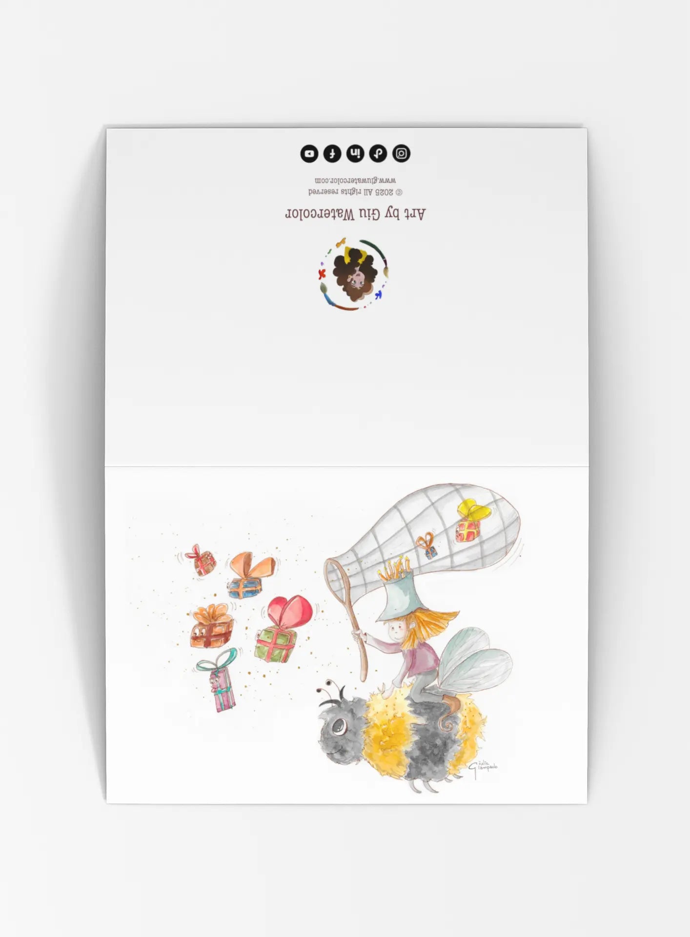 Acchiappa Regali - Greeting Card