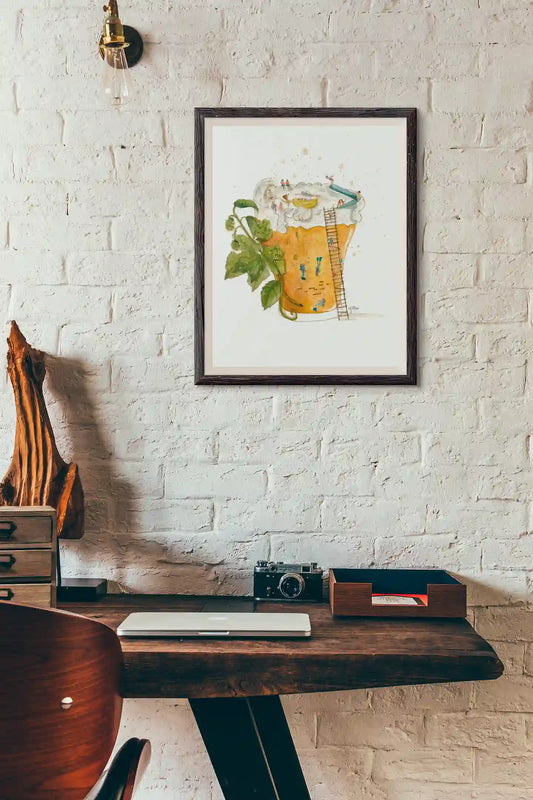 Cerveza Party - Art Print