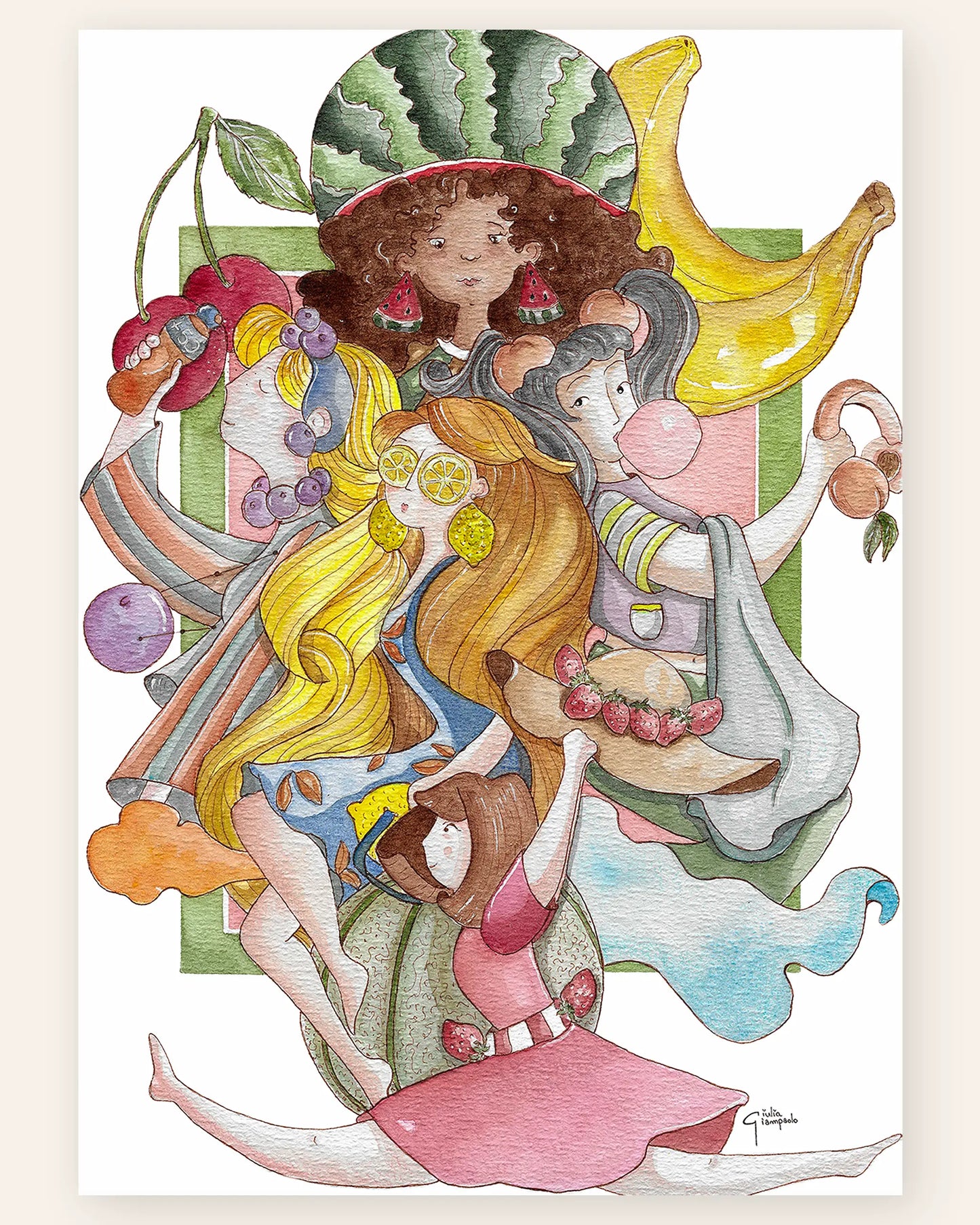 Summer Fashion - Art Print