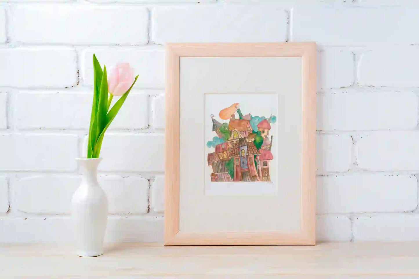 Home, wherever you go - Art Print