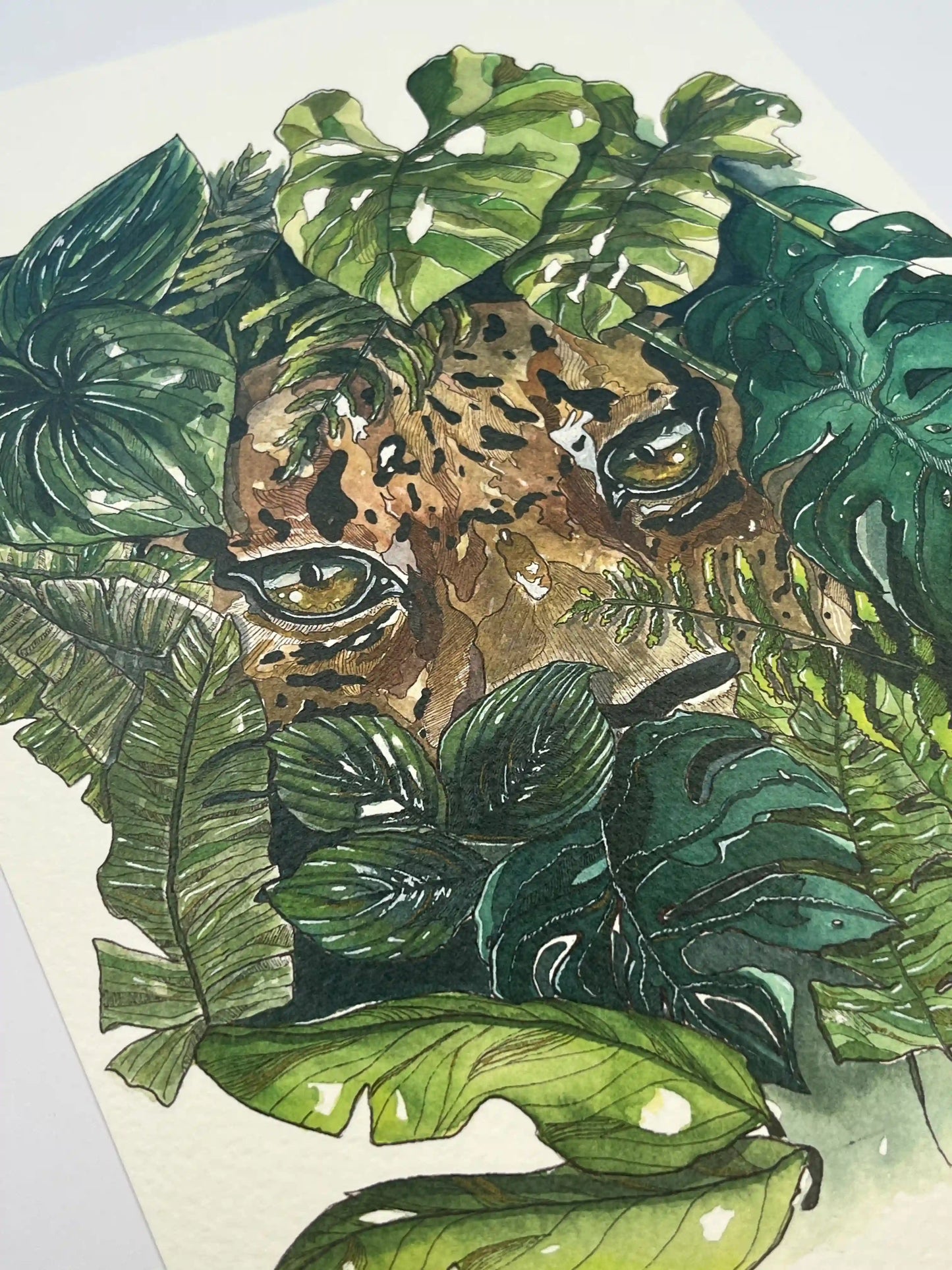 In the Jungle - Art Print