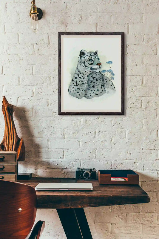 In the snow - Art Print