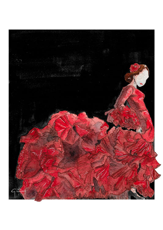 Sevillana - Art Print