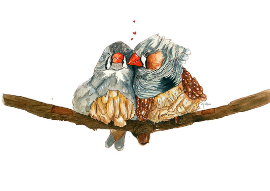 Diamantes Mandarinos - Art Print