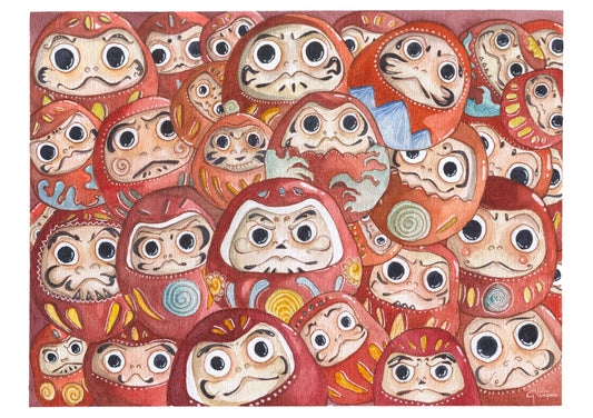 Daruma - Art Print