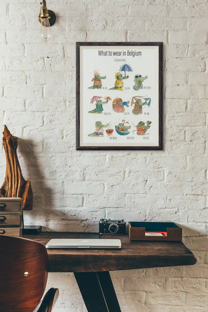 Belgian Day - Art Print