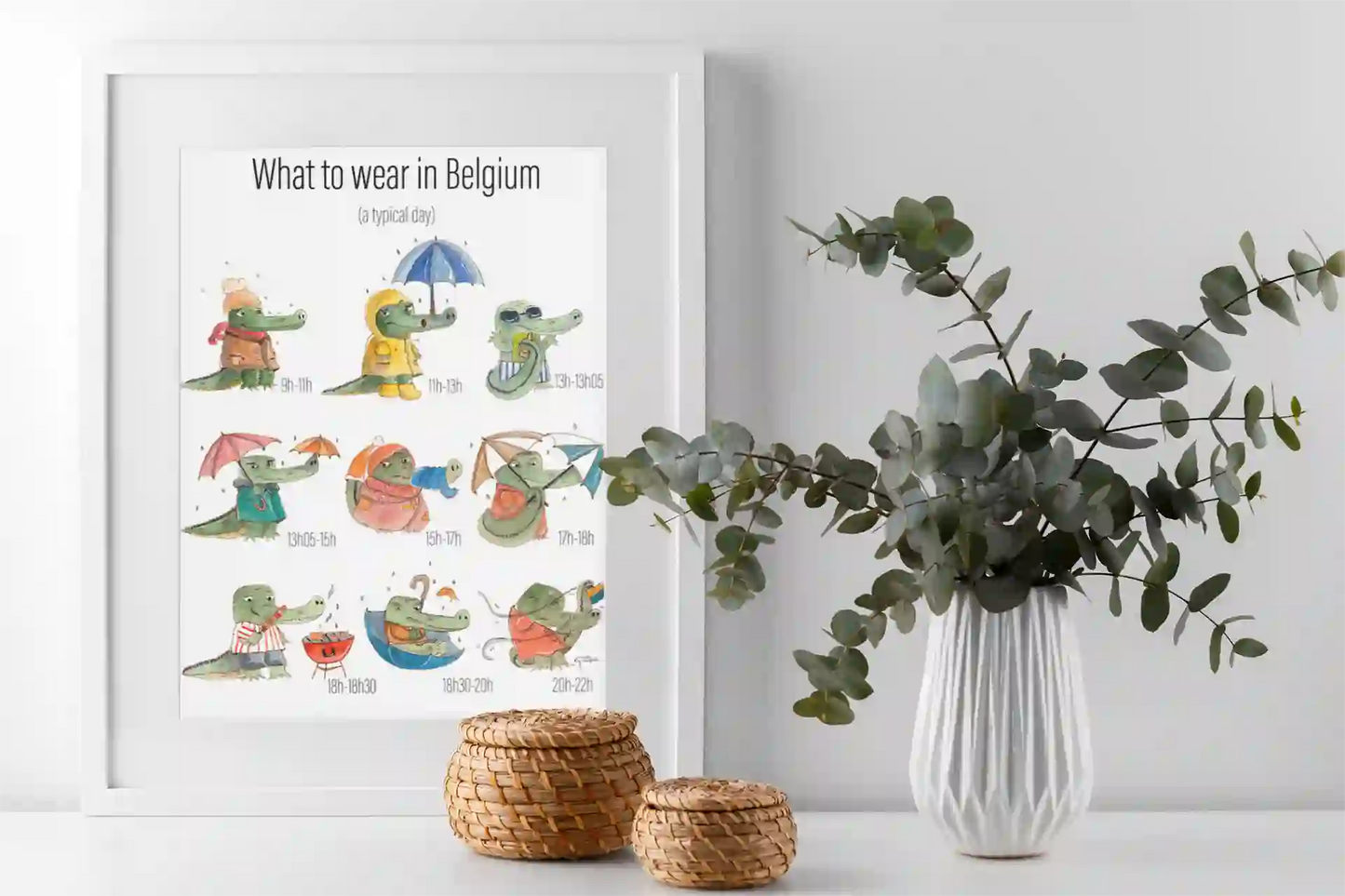Belgian Day - Art Print