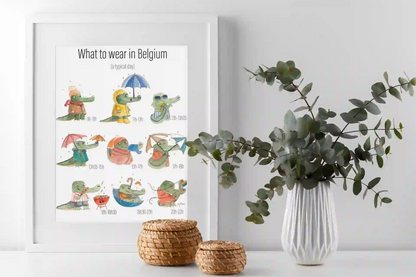 Belgian Day - Art Print