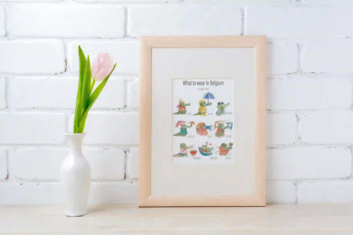 Belgian Day - Art Print