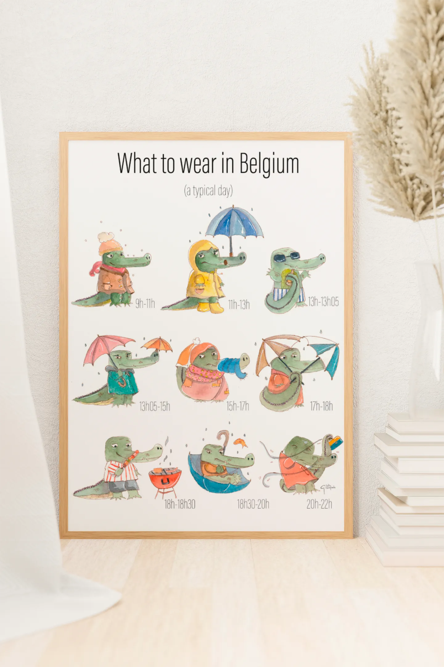 Belgian Day - Art Print