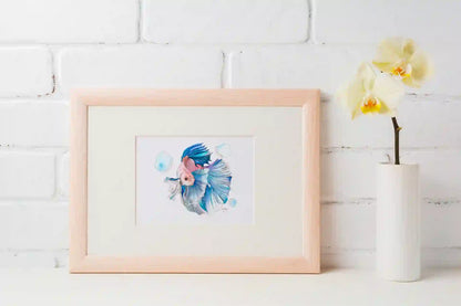 Betta Fish - Art Print