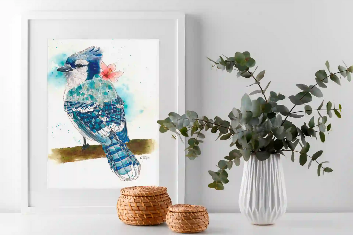 Blue Jay - Art Print