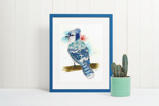 Blue Jay - Art Print