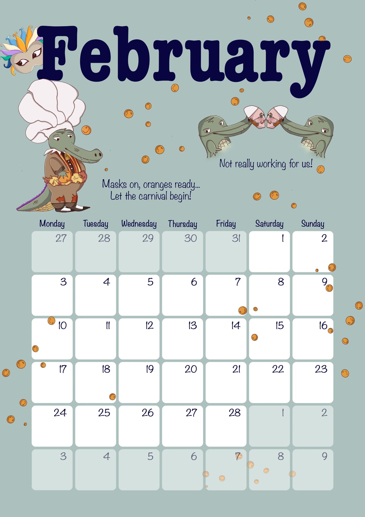 Belgian Edition 2025 - Calendar
