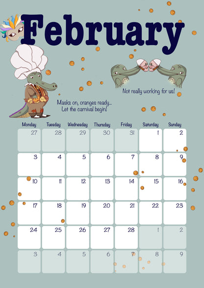 Belgian Edition 2025 - Calendar