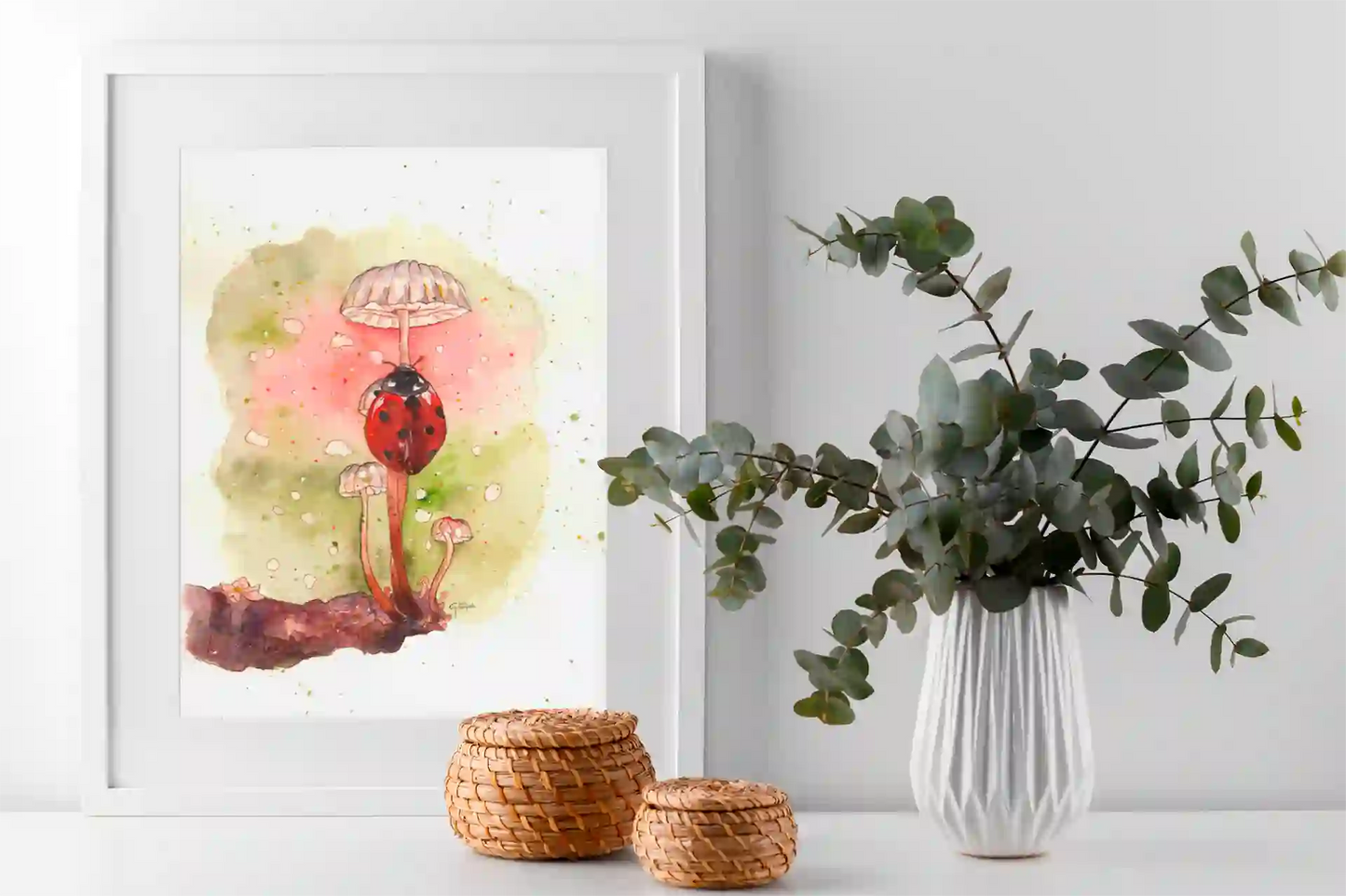 Coccinella - Art Print