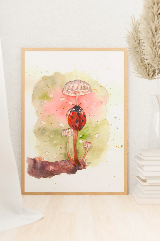 Coccinella - Art Print