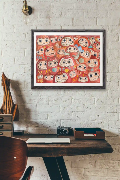 Daruma - Art Print