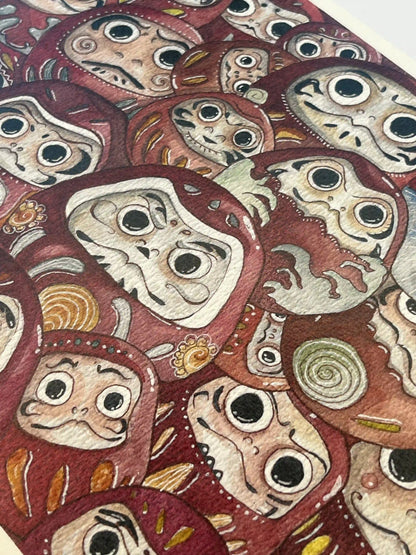 Daruma - Art Print
