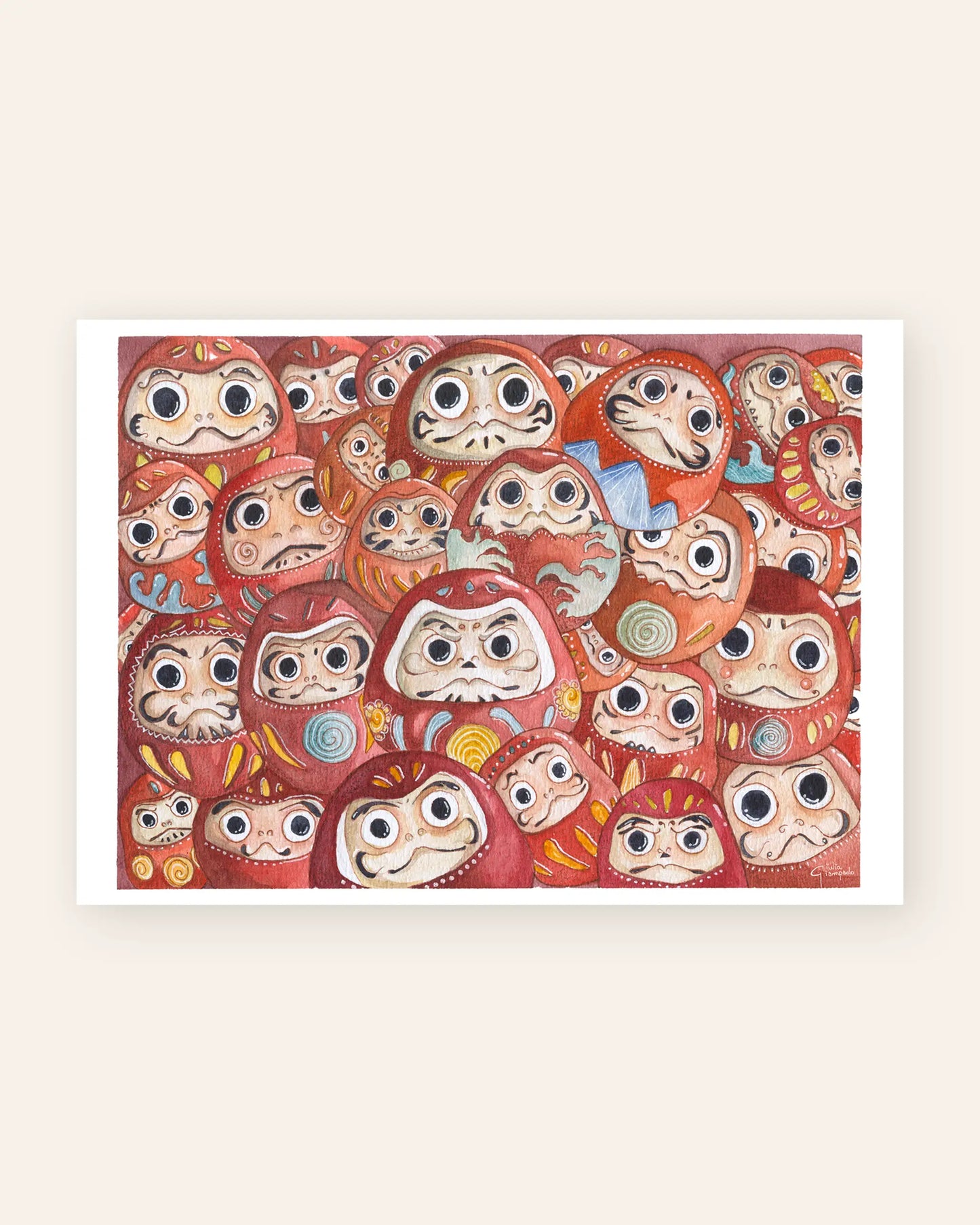 Daruma - Art Print