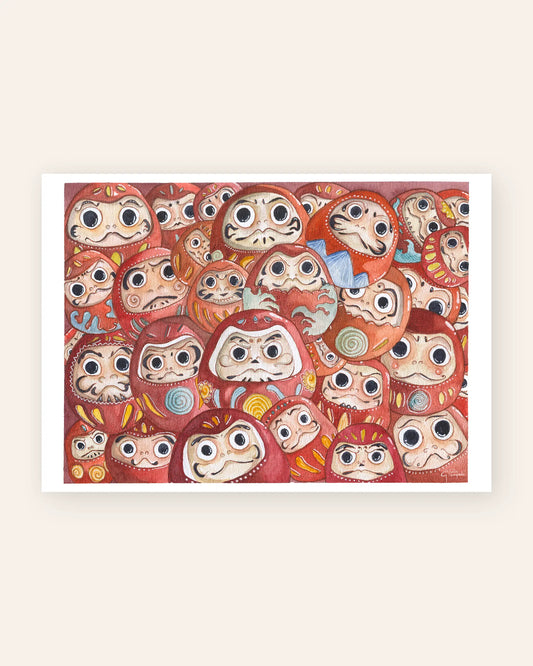 Daruma - Art Print