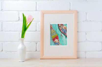 Floating Market - Art Print