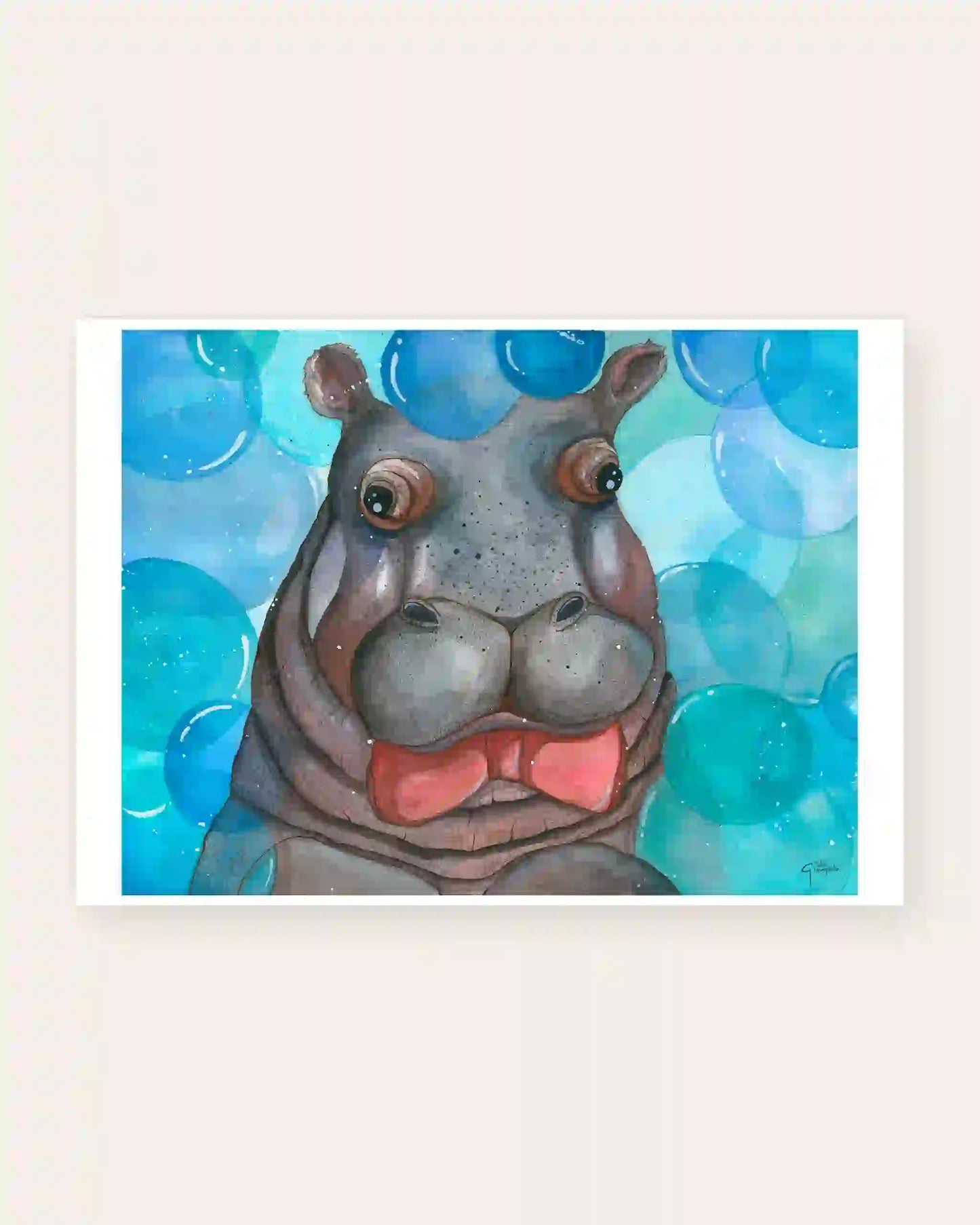 Hippo Pippo - Art Print