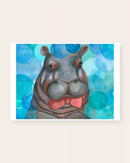 Hippo Pippo - Art Print