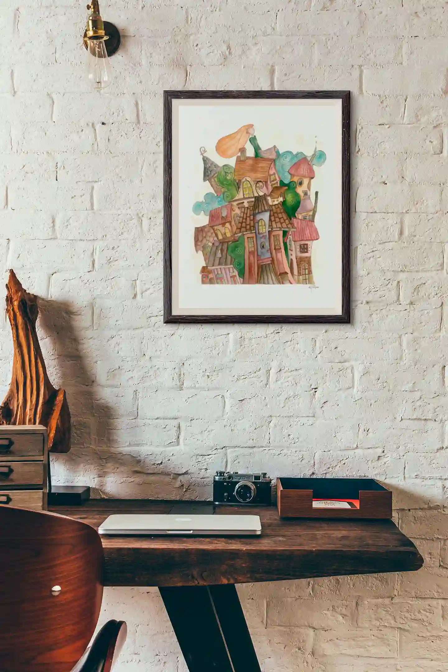 Home, wherever you go - Art Print