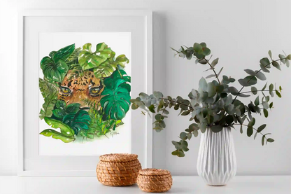 In the Jungle - Art Print