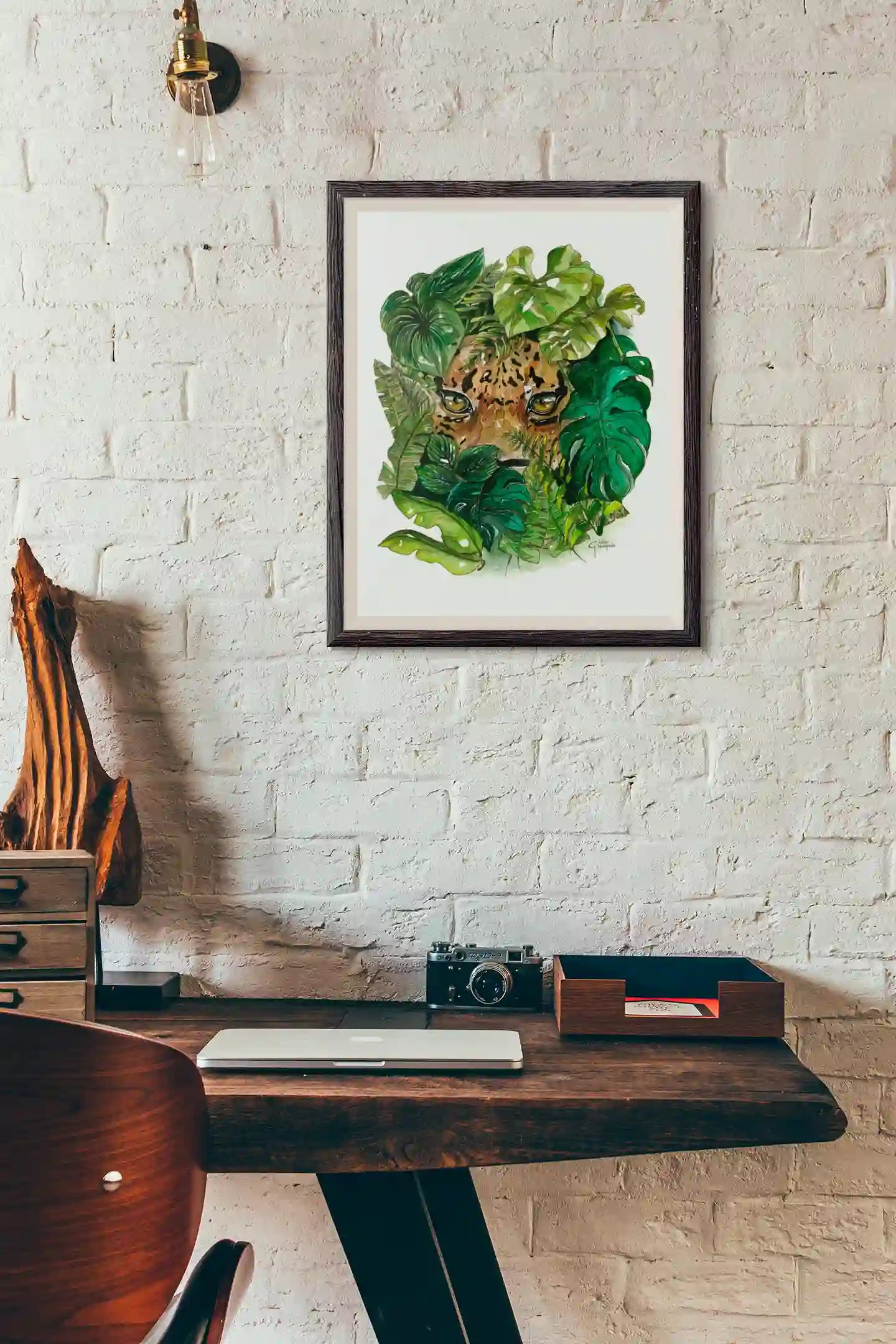 In the Jungle - Art Print