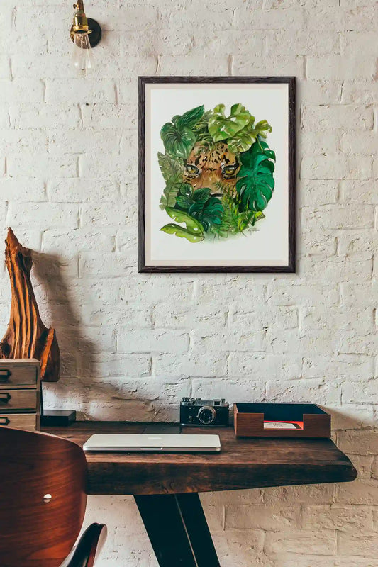 In the Jungle - Art Print