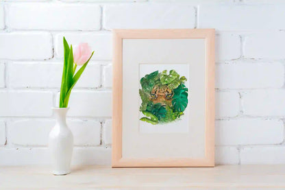 In the Jungle - Art Print