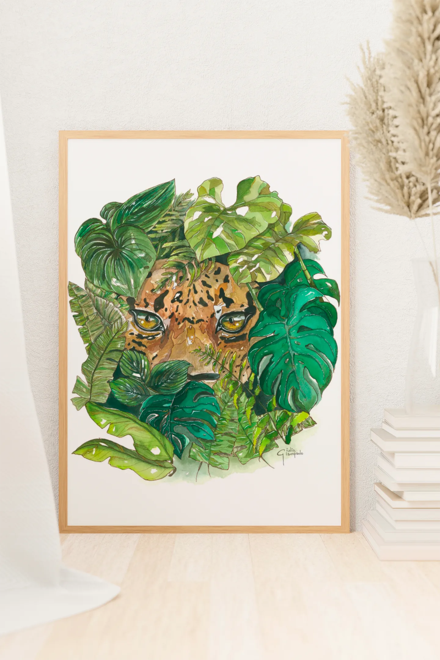 In the Jungle - Art Print