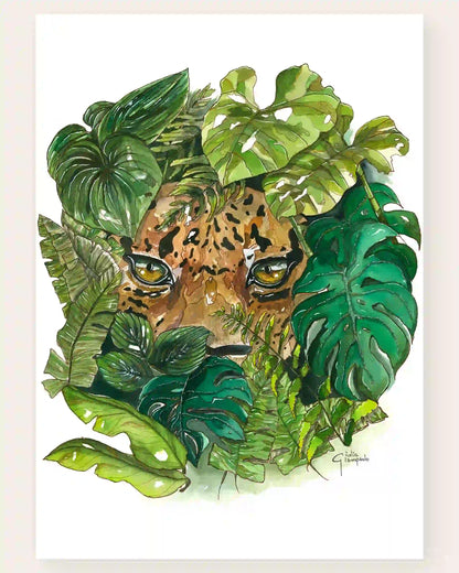 In the Jungle - Art Print
