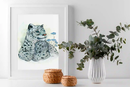 In the snow - Art Print