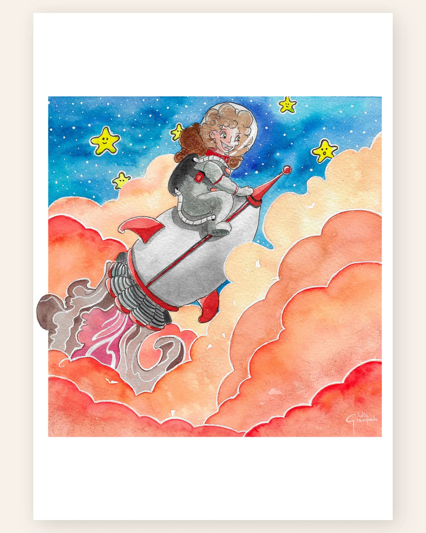 It’s Not Rocket Science - Art Print