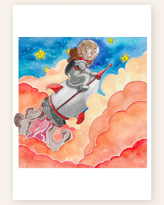 It’s Not Rocket Science - Art Print