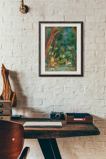 Magic forest - Art Print