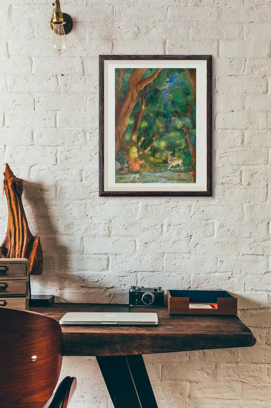 Magic forest - Art Print