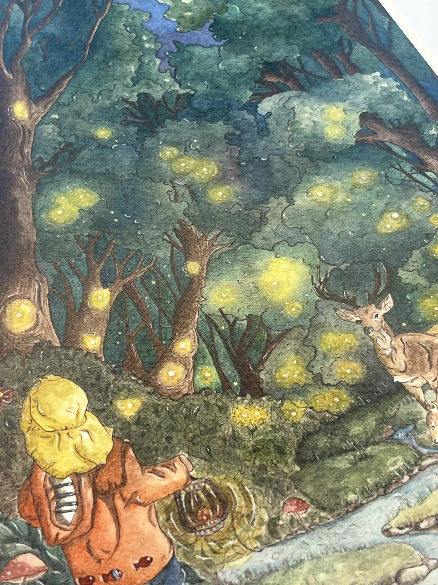 Magic forest - Art Print