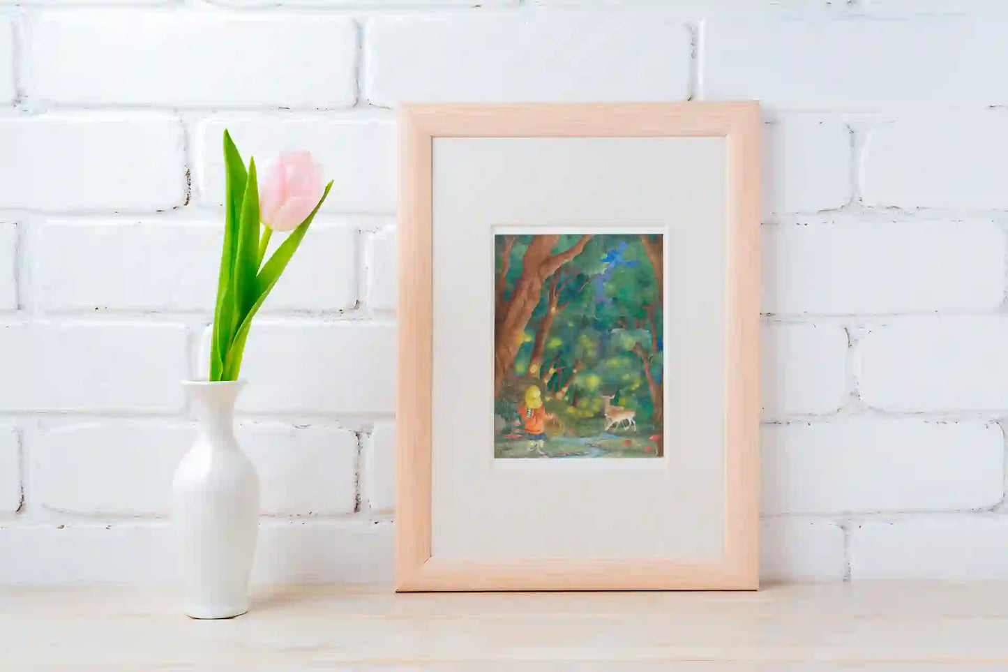 Magic forest - Art Print