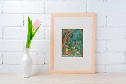 Magic forest - Art Print