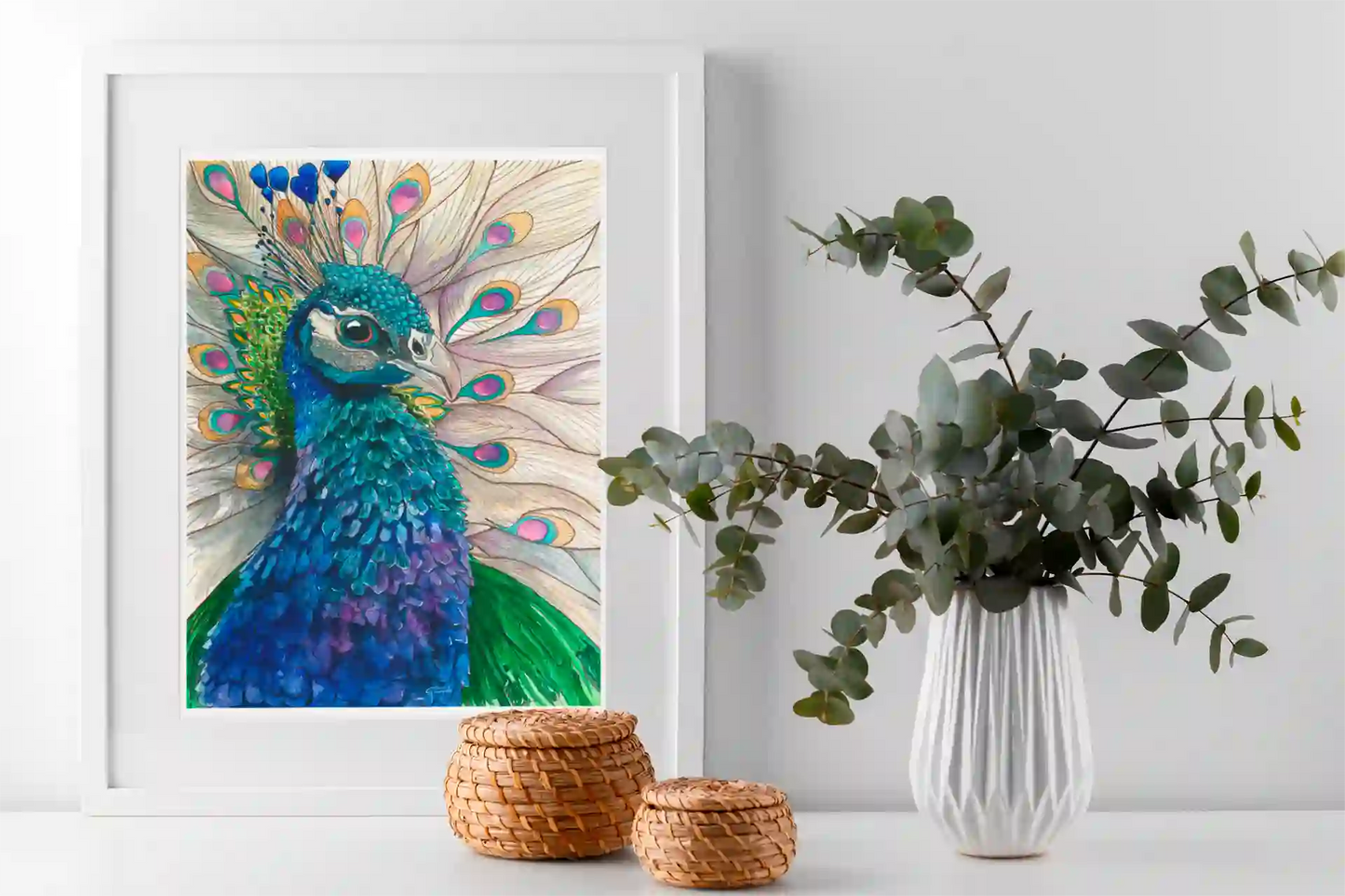 Peacock - Art Print