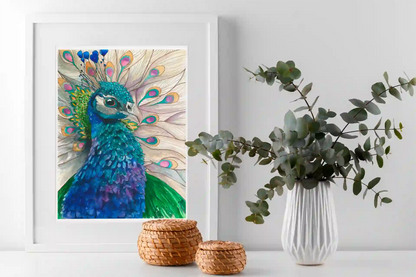 Peacock - Art Print