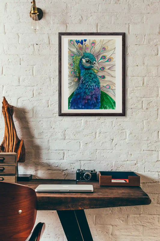 Peacock - Art Print