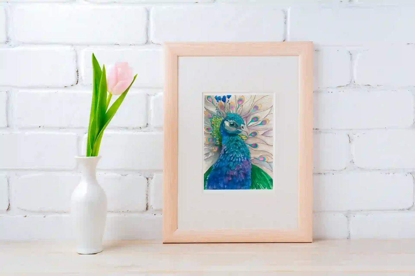 Peacock - Art Print