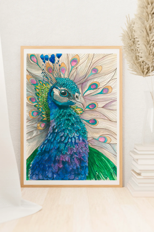 Peacock - Art Print