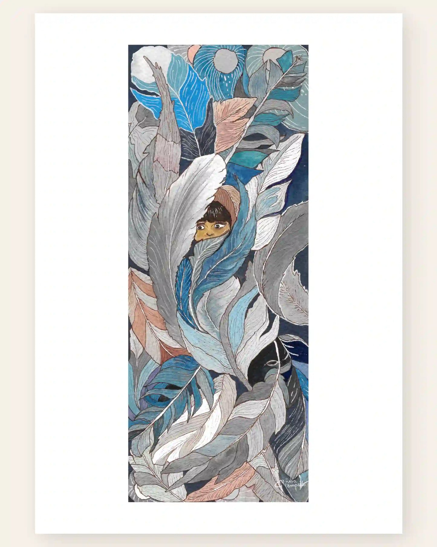 Plumas - Art Print