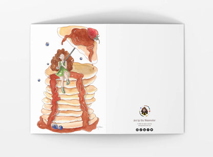 Today is Pancake - Greeting Card